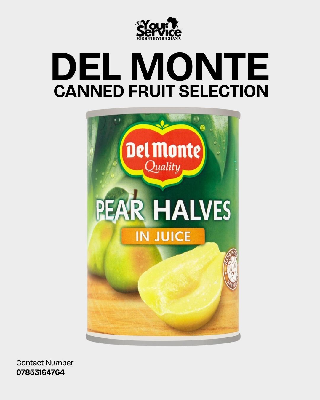 Del Monte Canned Fruit Selection