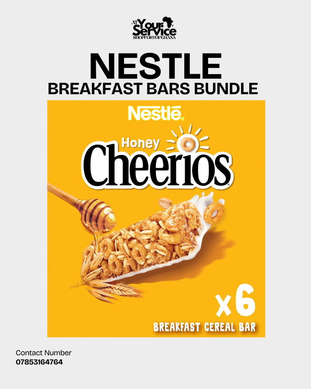 Nestle Breakfast Cereal Bar Bundle