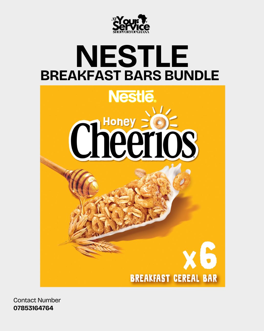 Nestle Breakfast Cereal Bar Bundle