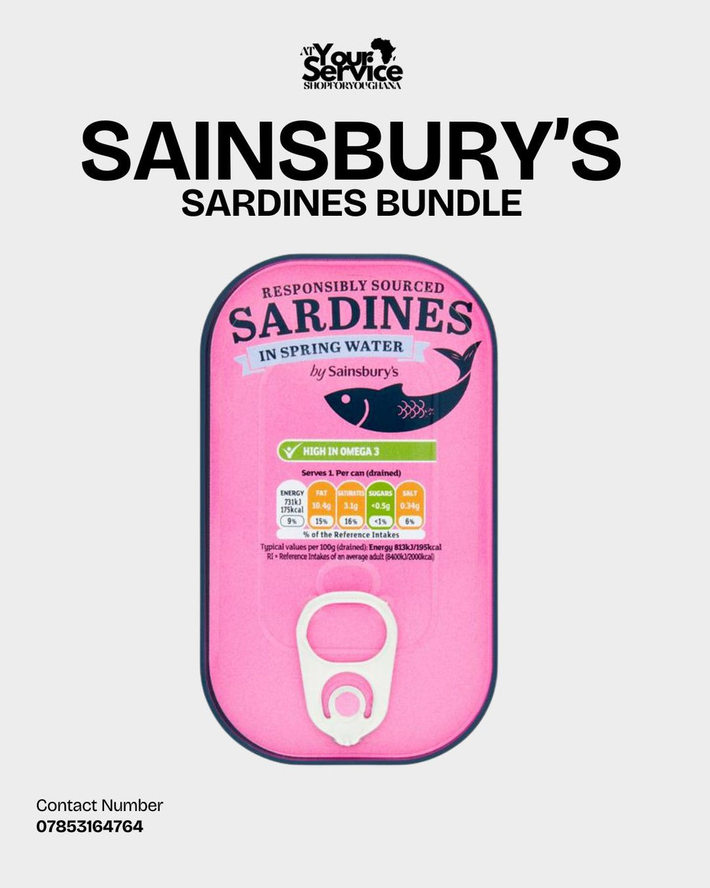 Sainsbury's Sardines Bundle