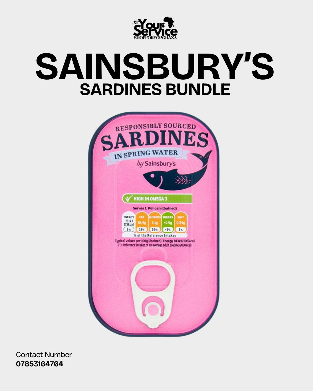 Sainsbury's Sardines Bundle
