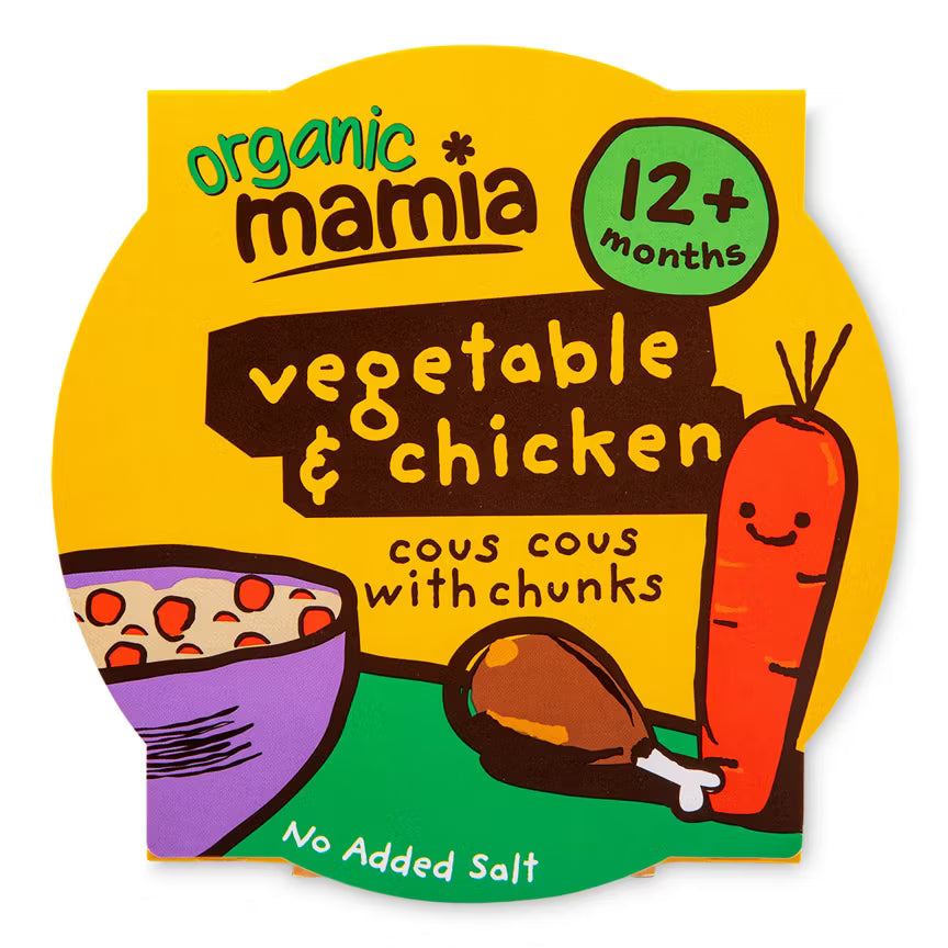Mamia Organic Food Tray Package